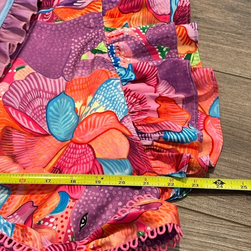 NWOT Marie by Victoria Dunn Multicolored Floral Soleil Allura Dress Size 3XL - Picture 11 of 14